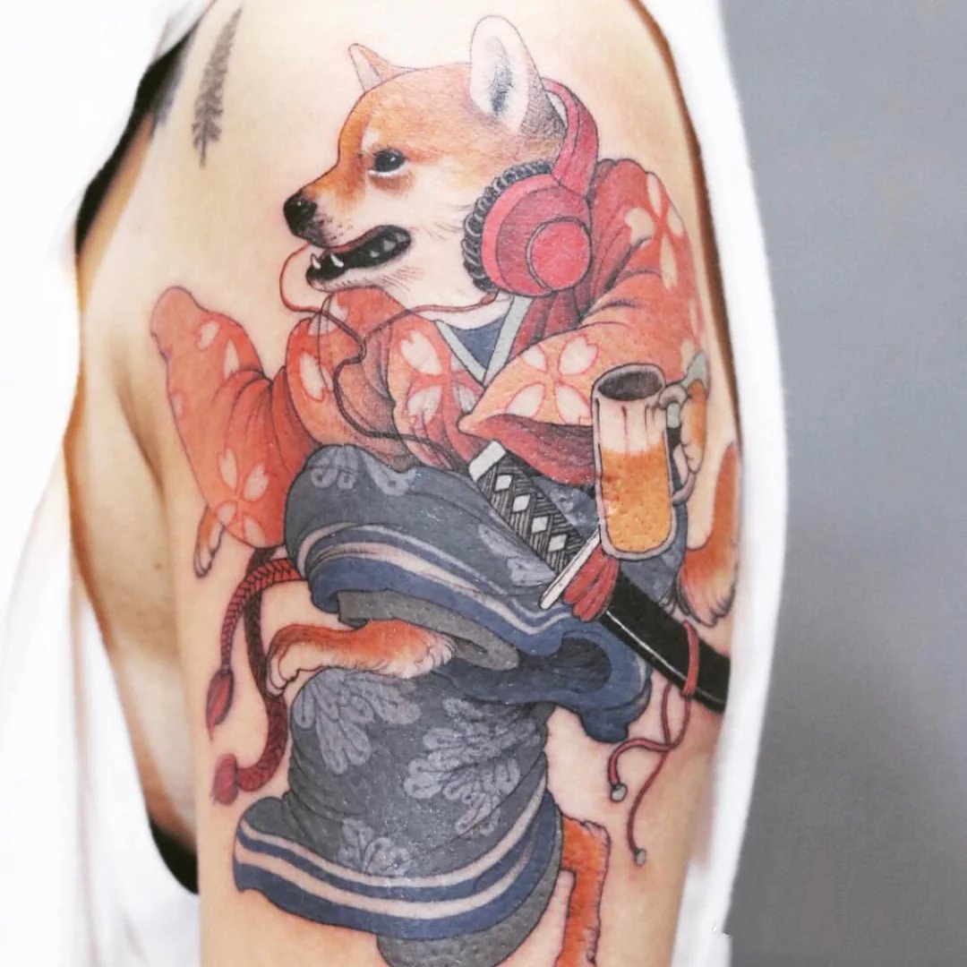 惊艳好看的日式纹身图片9张