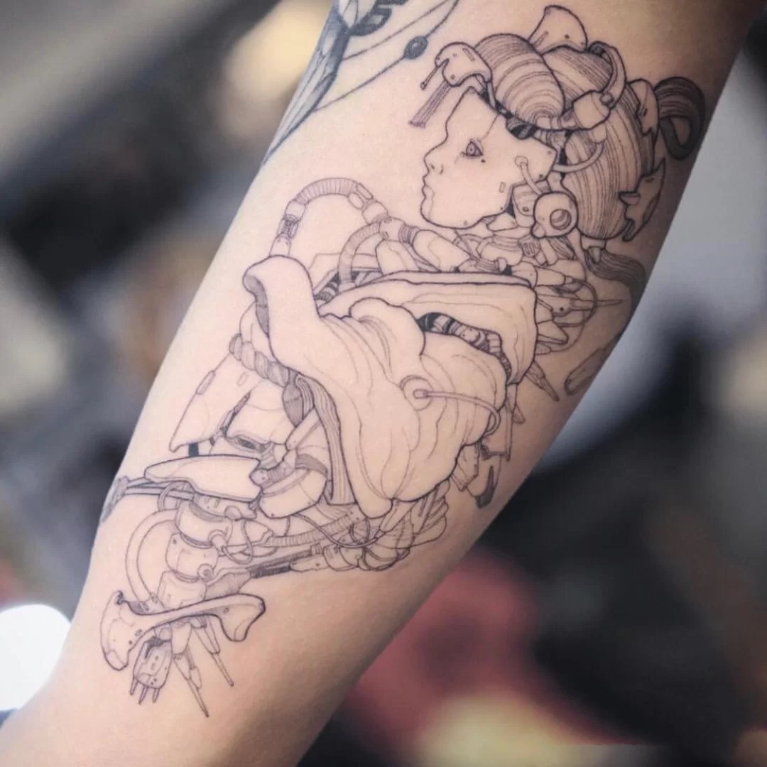 惊艳好看的日式纹身图片9张