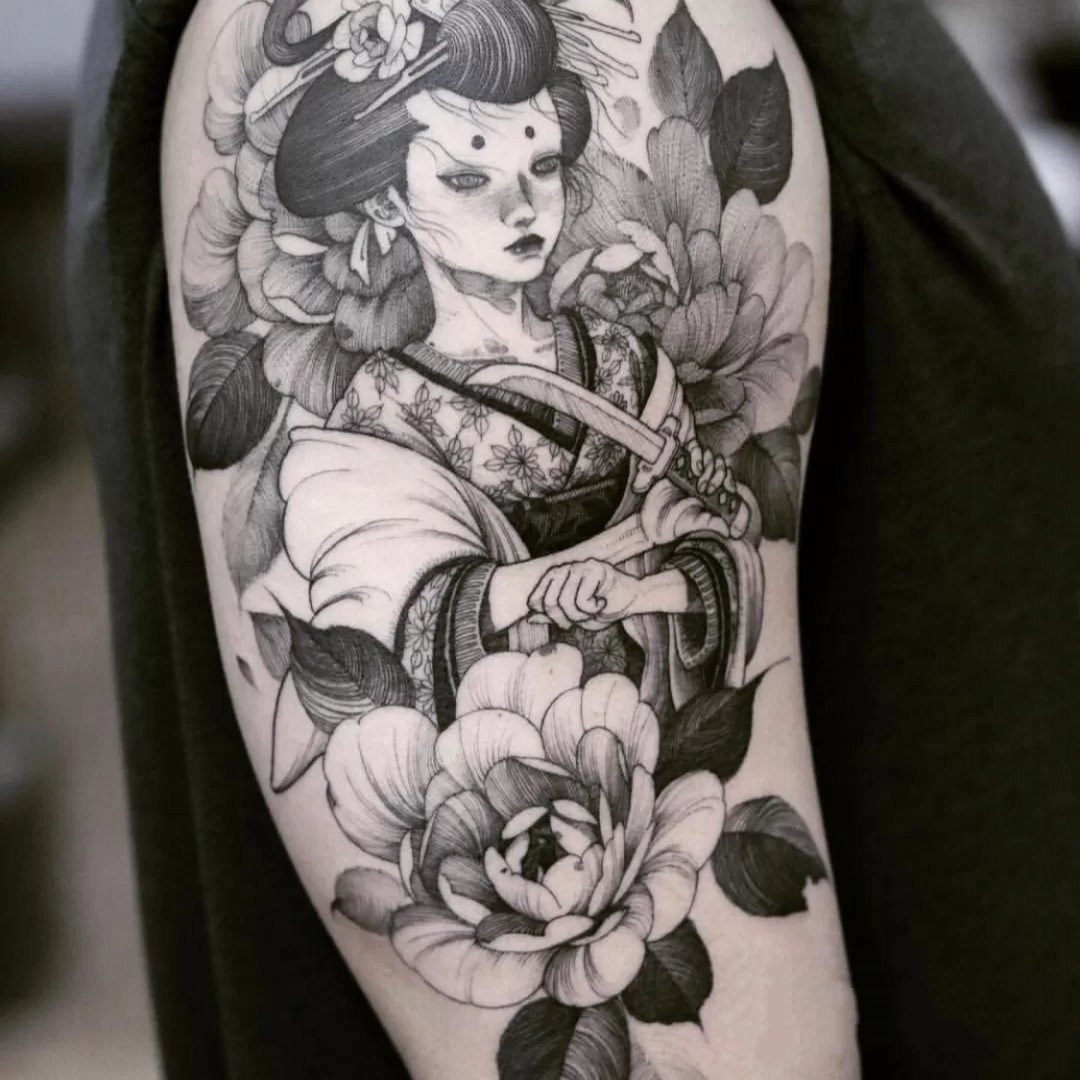 惊艳好看的日式纹身图片9张