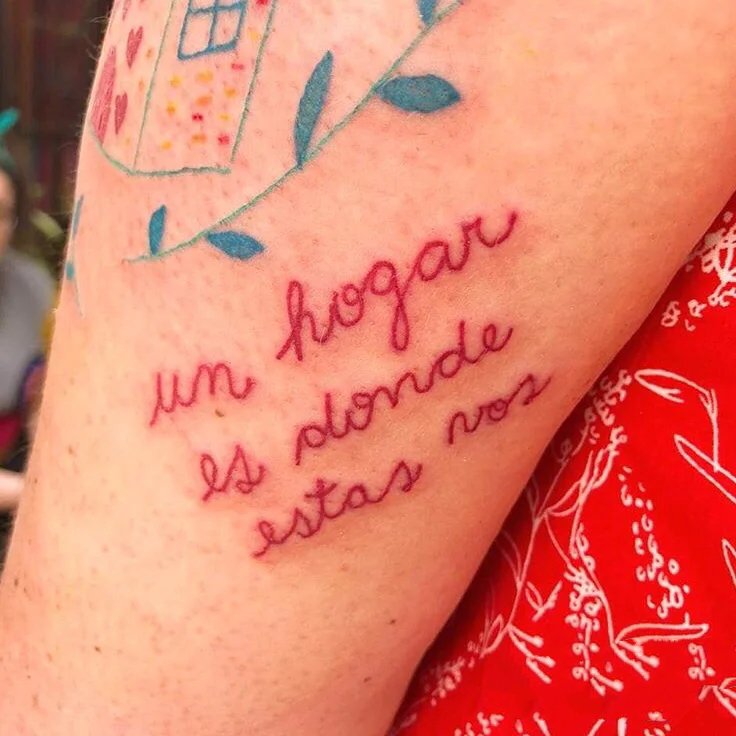 9张萌萌的彩色可爱纹身图片