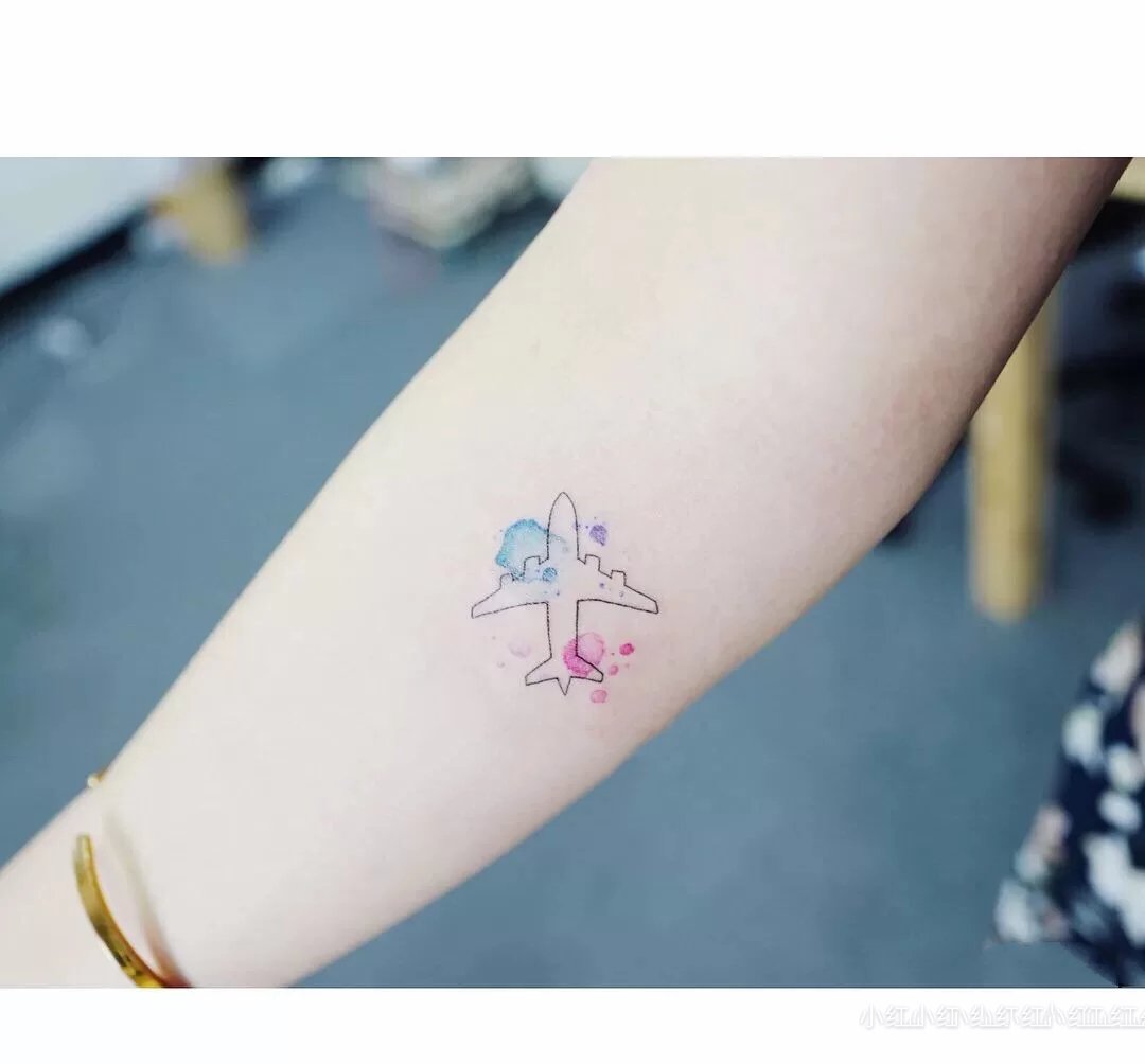 9张美丽梦幻的小清新纹身图片