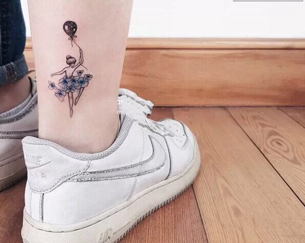 9张美丽梦幻的小清新纹身图片