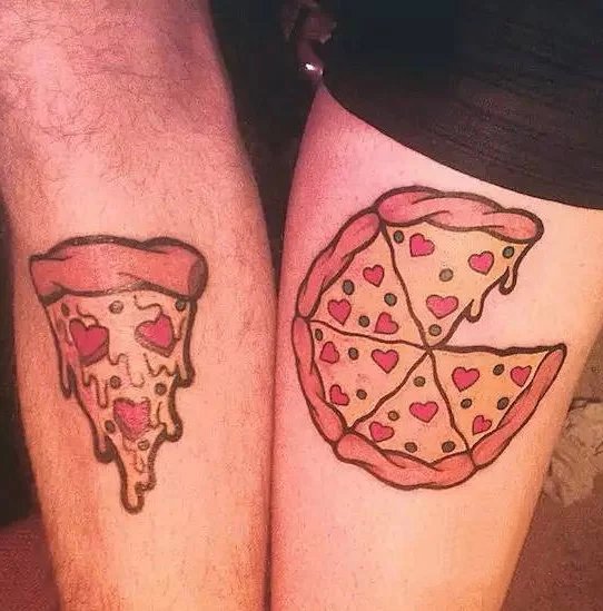 适合甜蜜恋人的9张情侣纹身图片