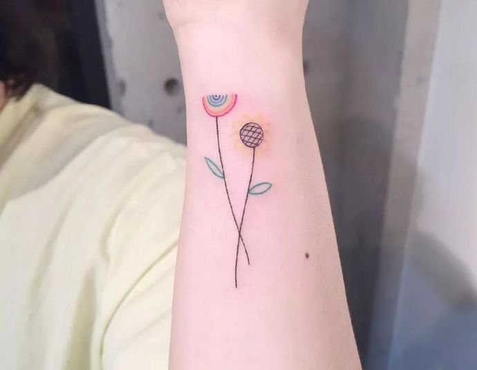 小巧简单的小清新纹身图片9张