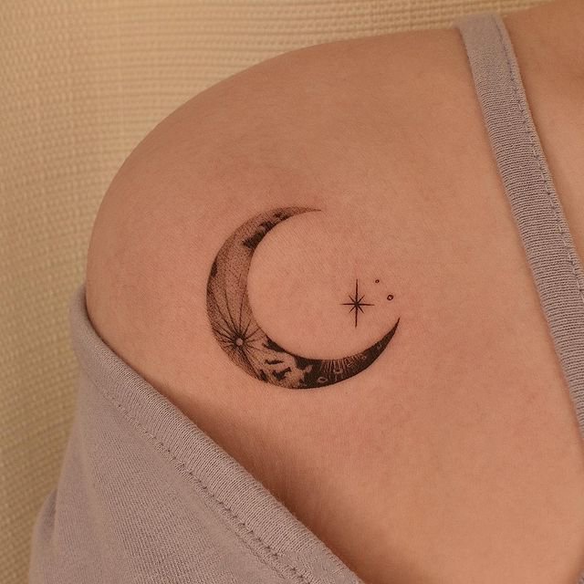 美女最爱的9张好看纹身图片