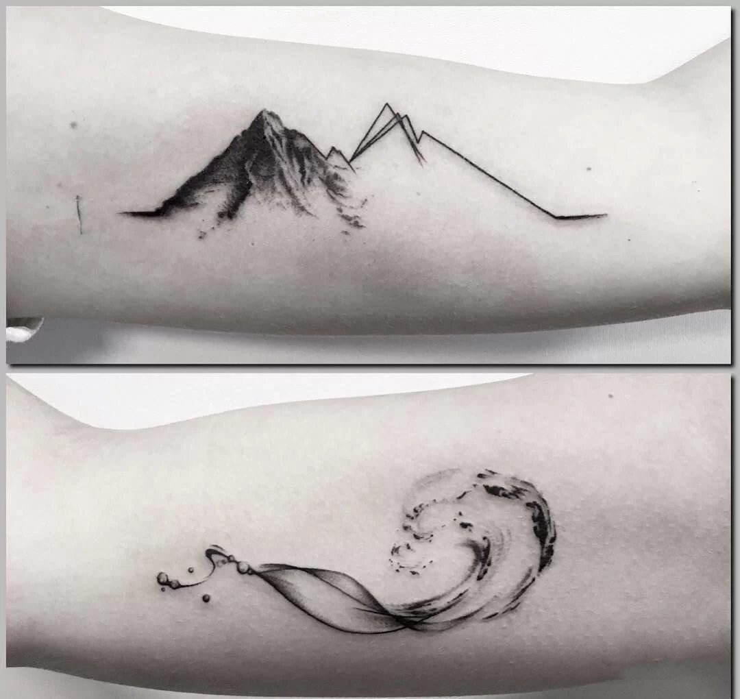 9张清新的情侣纹身小图欣赏