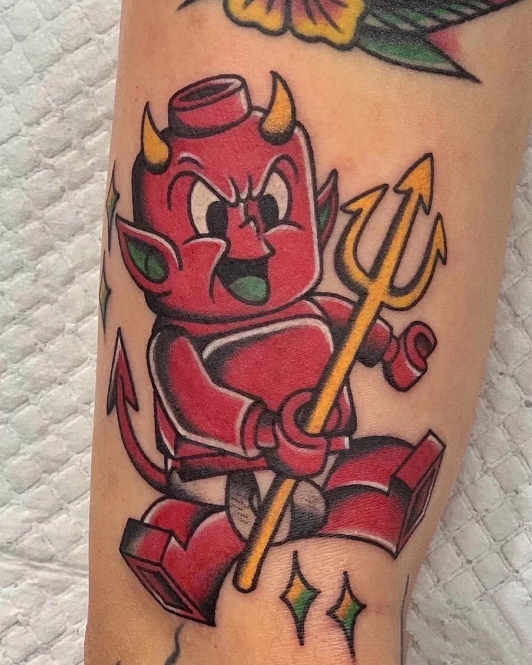 9张中国风的oldschool纹身图片