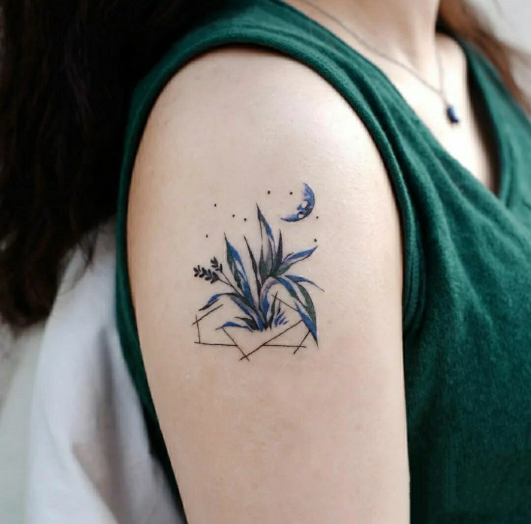 日式清新小图纹身图片9张