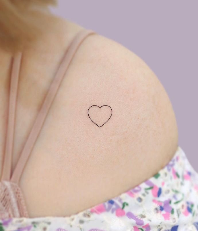 9张可爱的卡通小图纹身图片