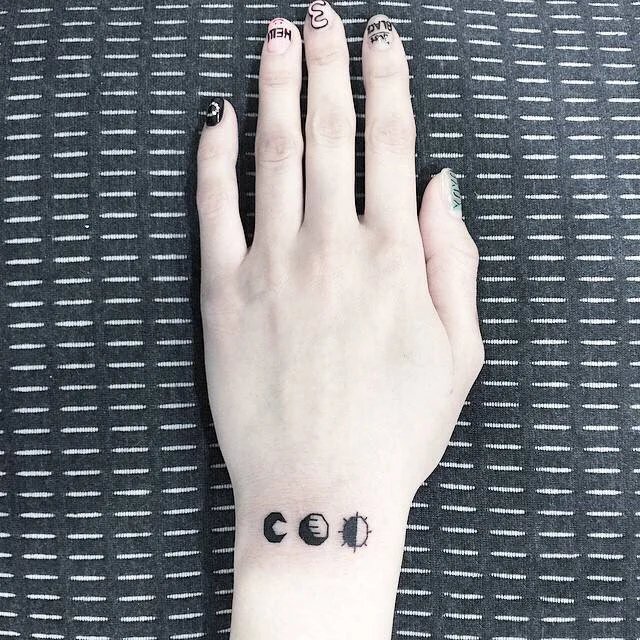 9张唯美简约的小清新纹身图片