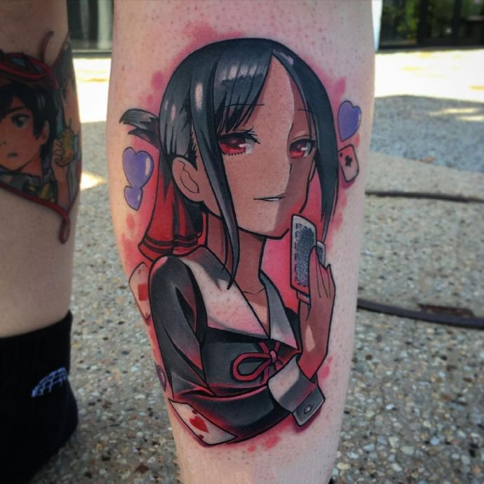 9张newschool的卡通动漫纹身图片