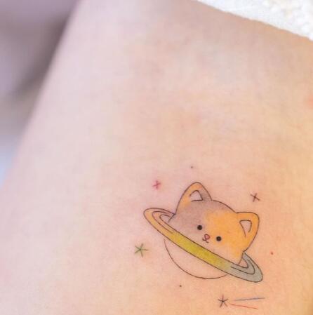 萌态十足的可爱清新纹身小图9张