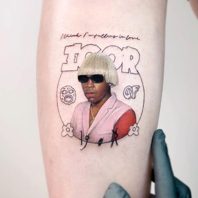 9张超精致的写实小图纹身图片