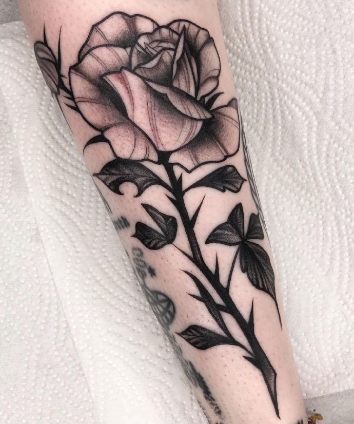 一组大胆写实的newschool纹身图片