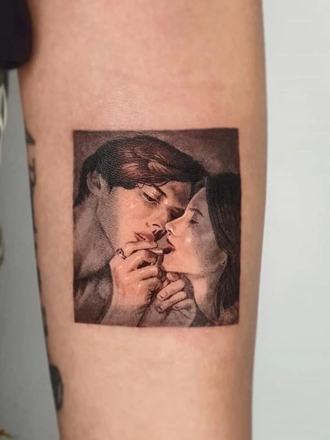 9张写实风格的油画纹身图片