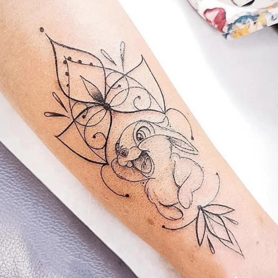 超适合夏天露出来的清新纹身图片9张