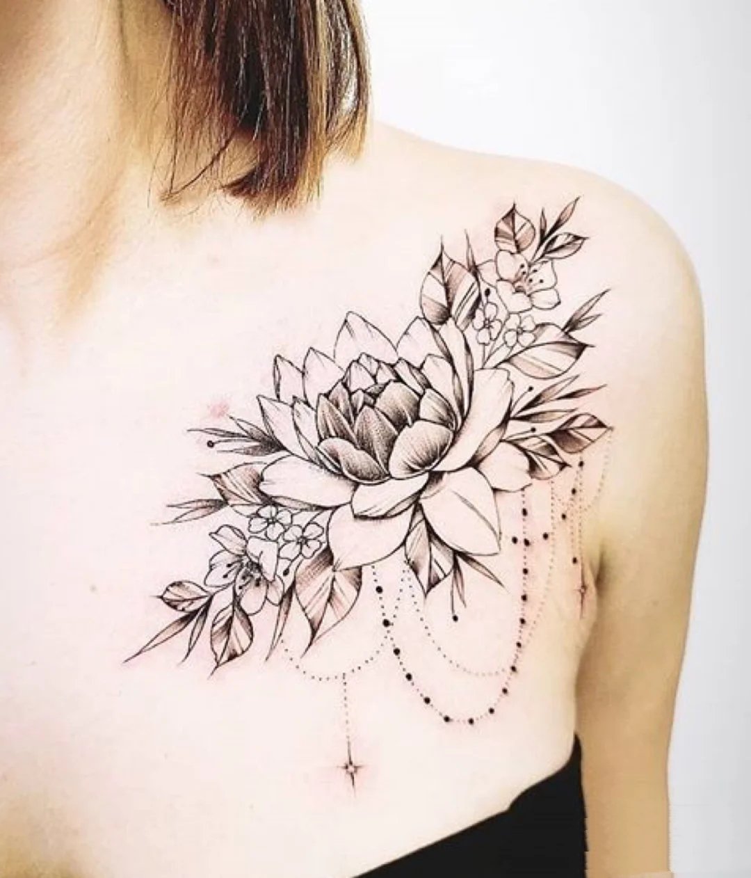 超适合夏天露出来的清新纹身图片9张