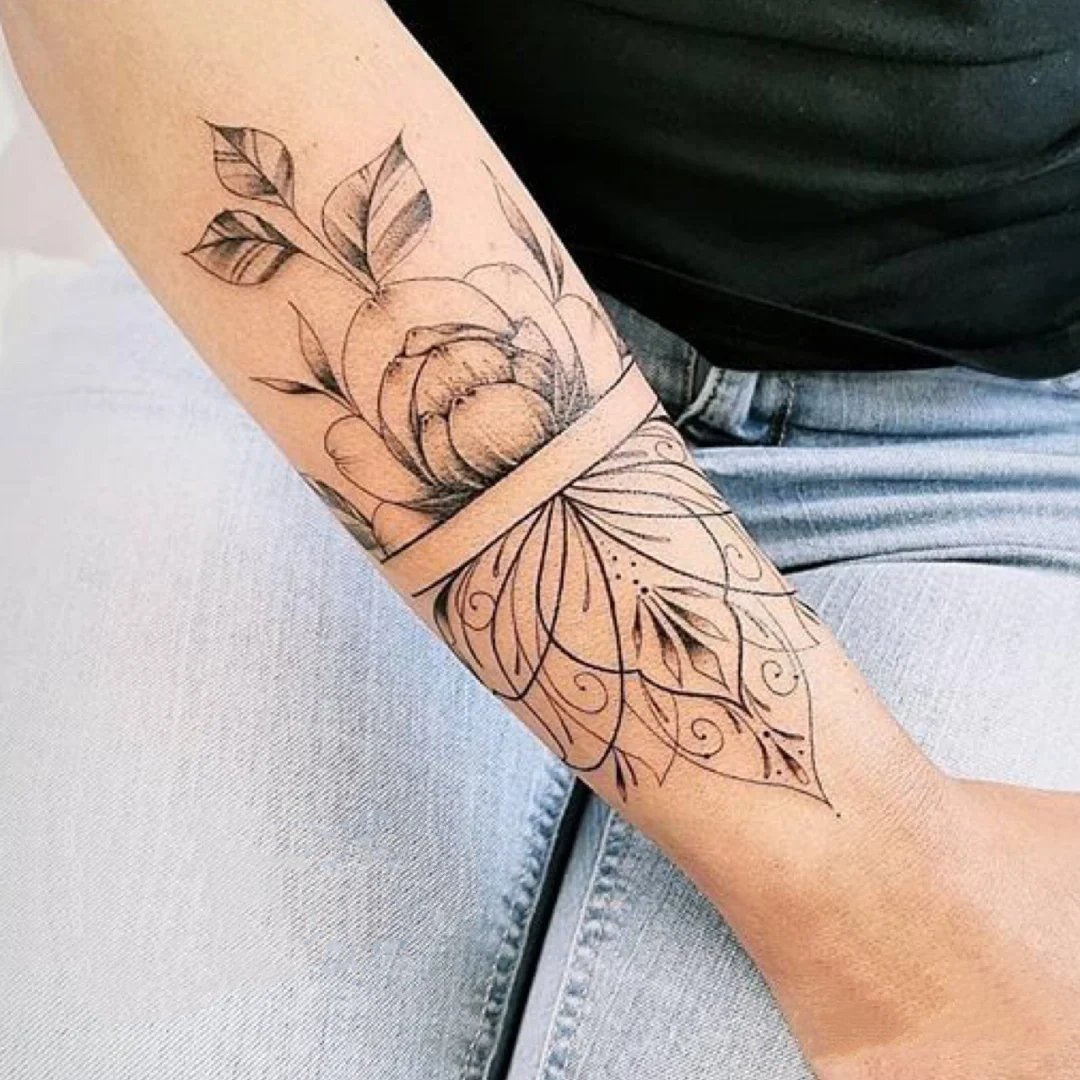 超适合夏天露出来的清新纹身图片9张