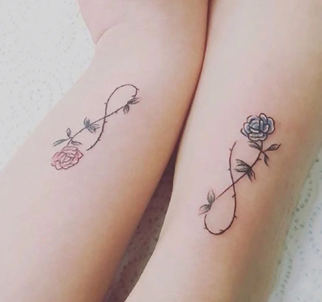 适合闺蜜死党的9张好朋友纹身图片