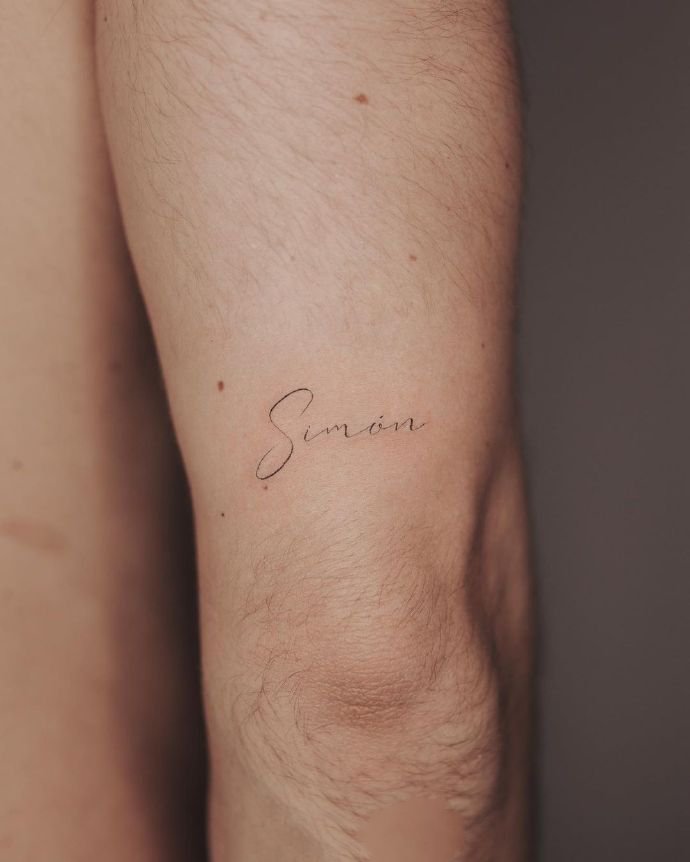 简约但不简单的小清新纹身图片9张