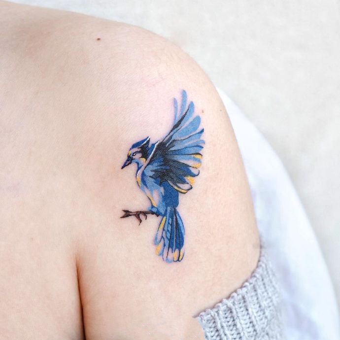 一组淡雅好看的小图案纹身图片