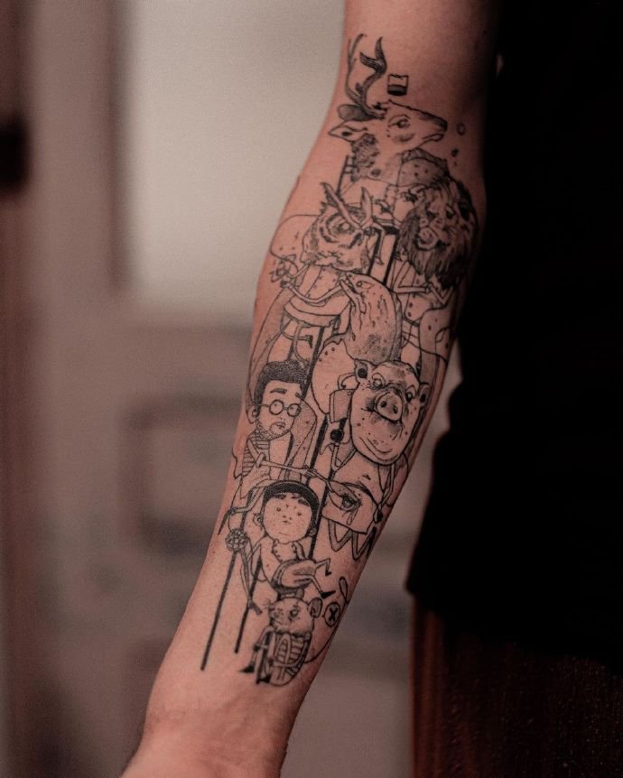 别具一格的另类纹身图片9张