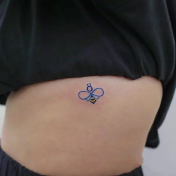 9张清新可爱的泫雅系列纹身图片