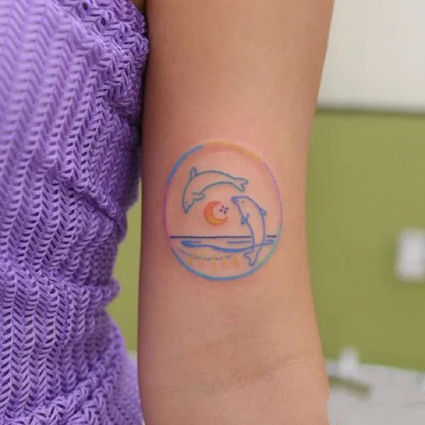 9张清新可爱的泫雅系列纹身图片