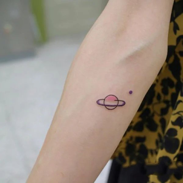 9张清新可爱的泫雅系列纹身图片