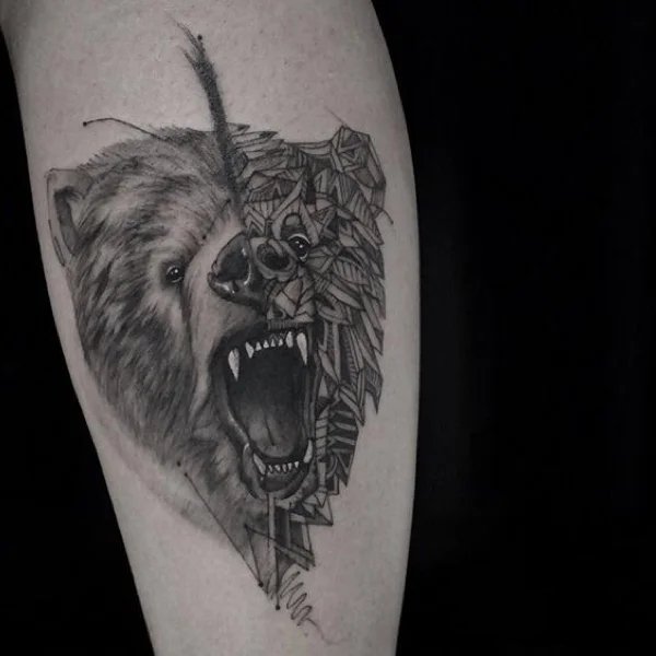 酷酷的黑灰欧美纹身图片9张