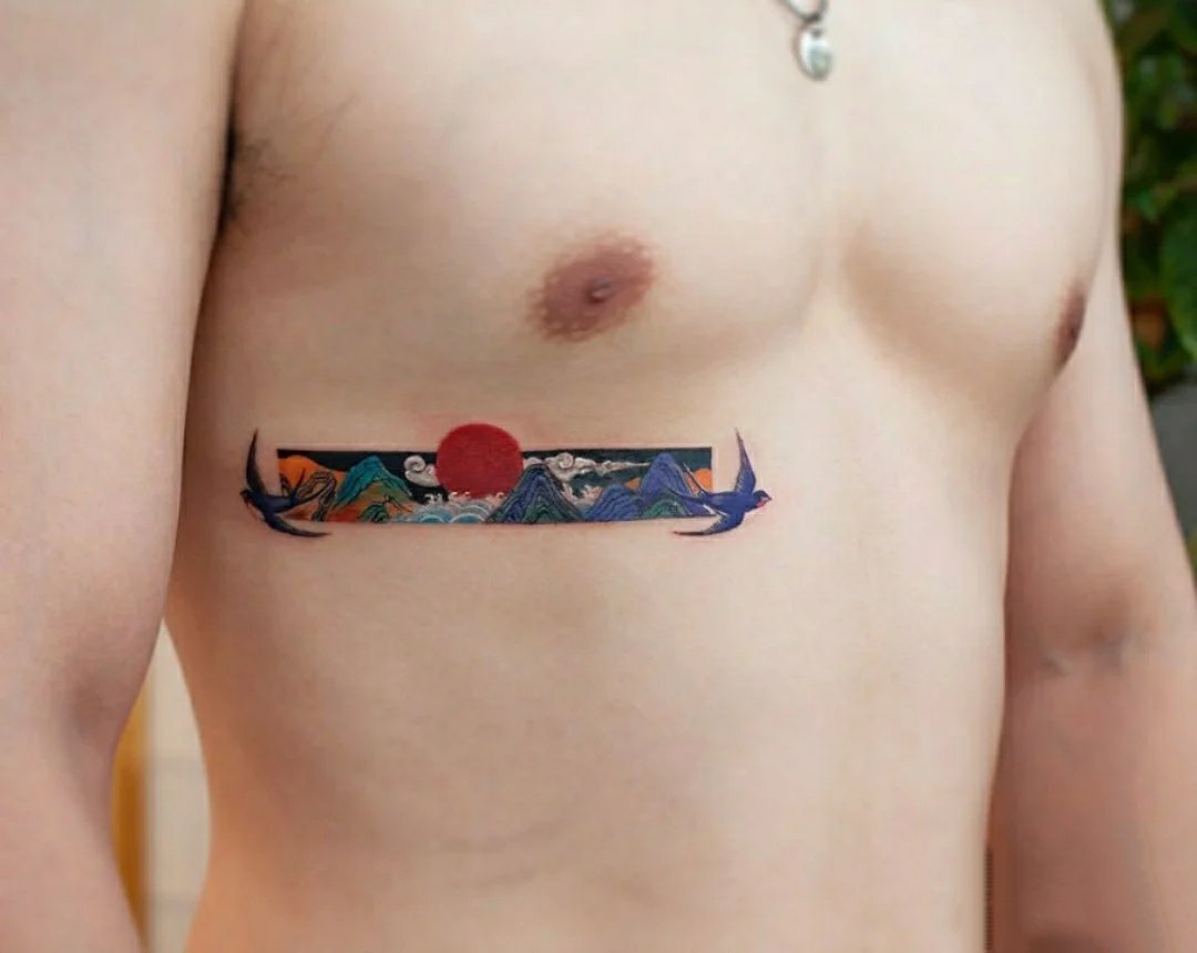 魅力十足的中国风纹身图片9张