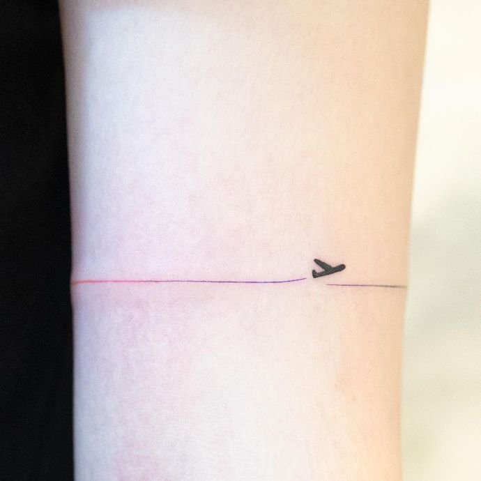 超适合夏天的一组小清新纹身图片