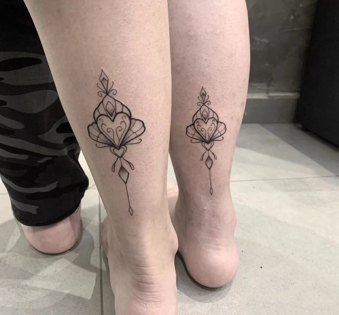 很有意义的一组情侣纹身图片