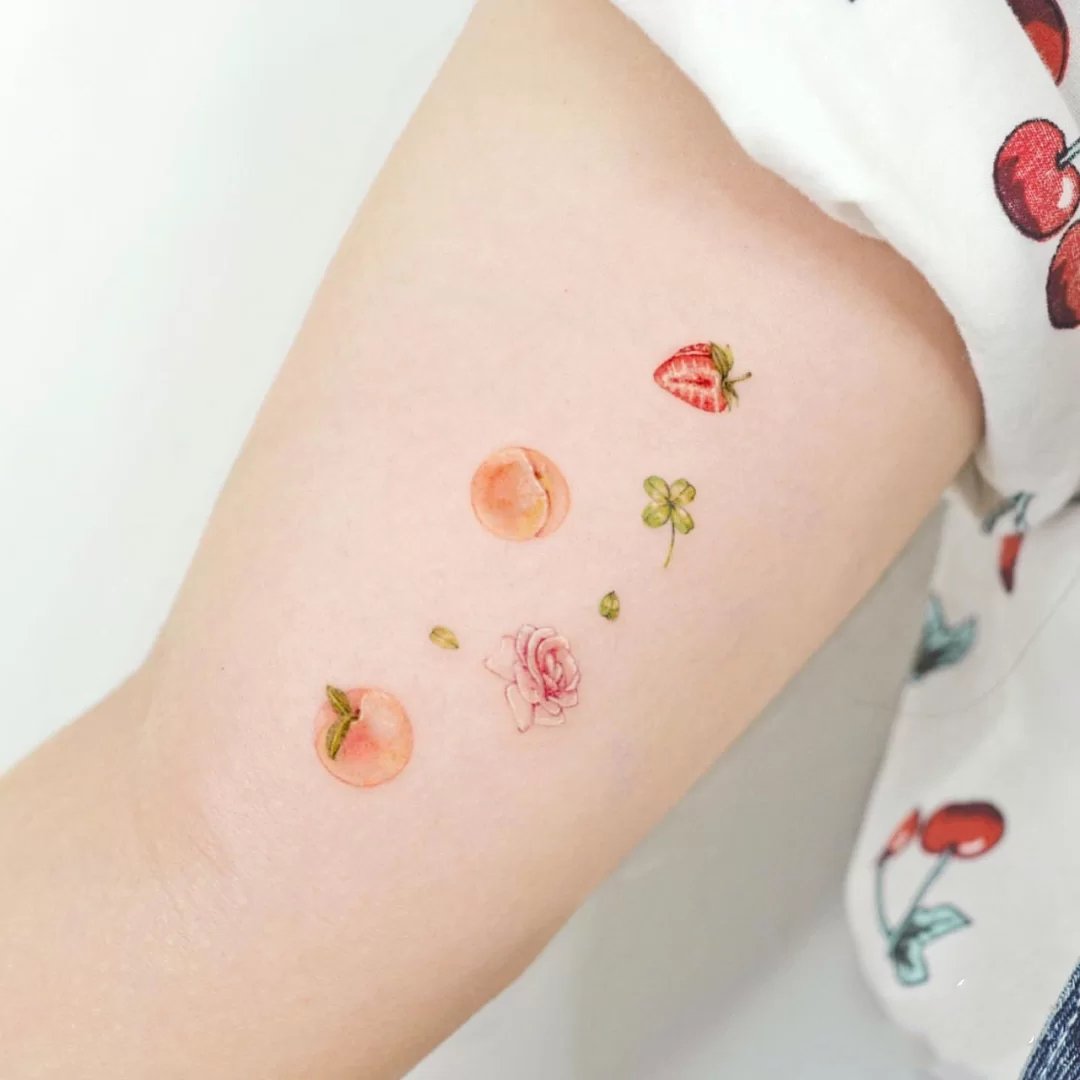 9张清凉温柔的小清新纹身图片