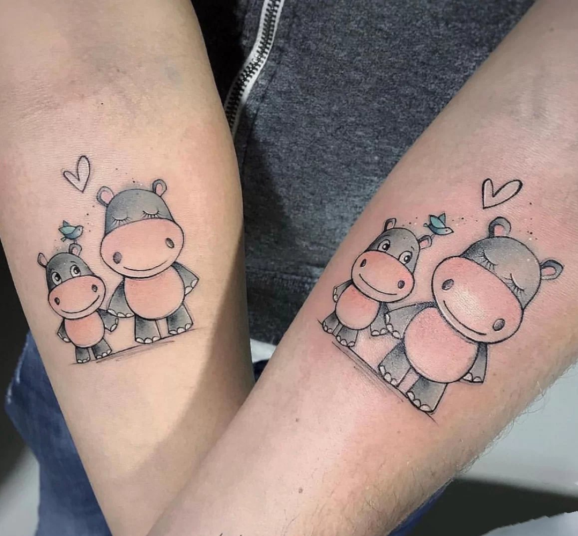 情侣纹身图片9张，一起来一个爱的印记吧