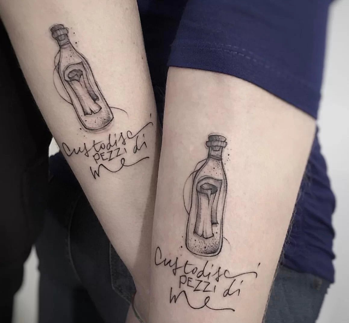 情侣纹身图片9张，一起来一个爱的印记吧