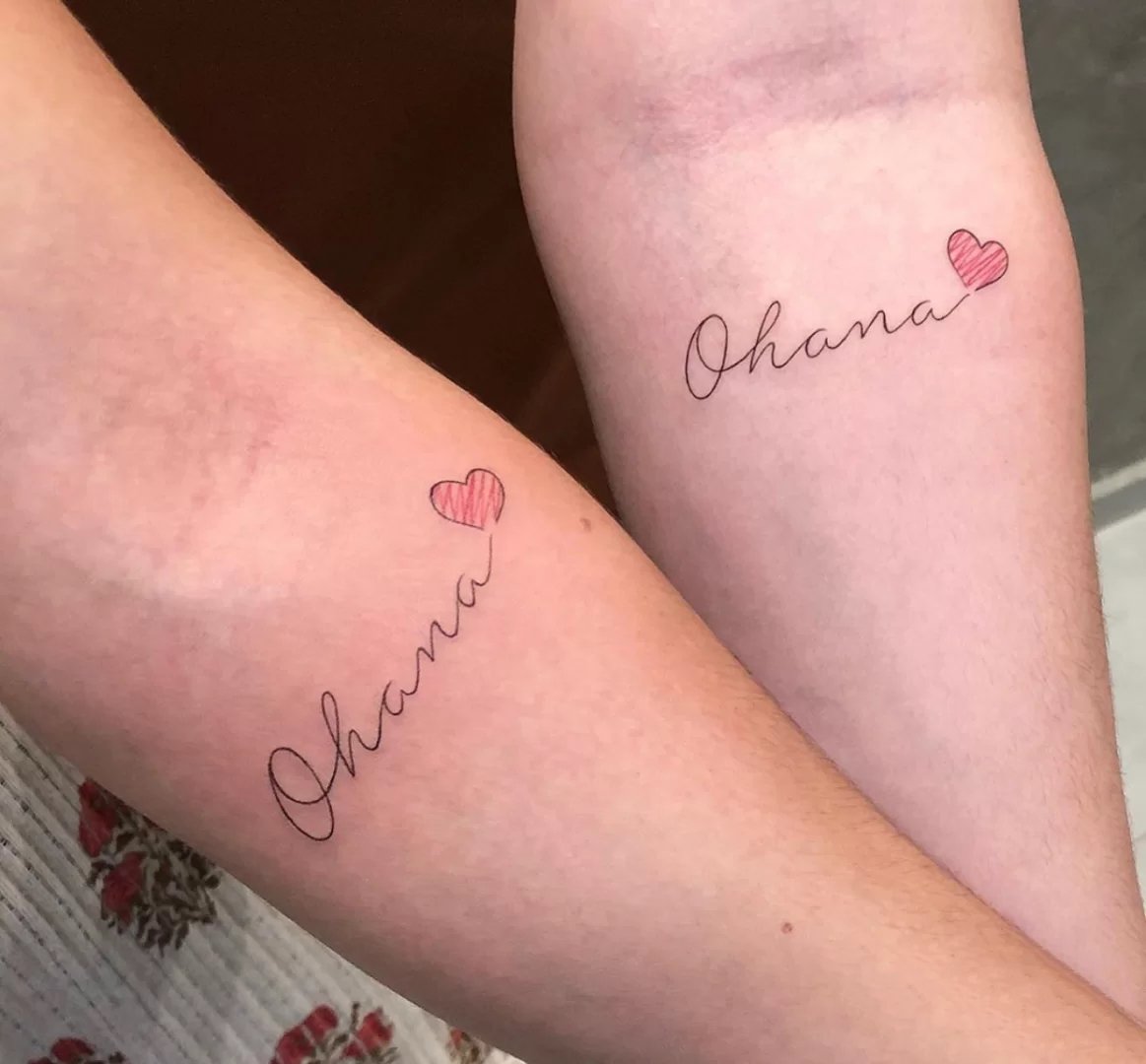 情侣纹身图片9张，一起来一个爱的印记吧