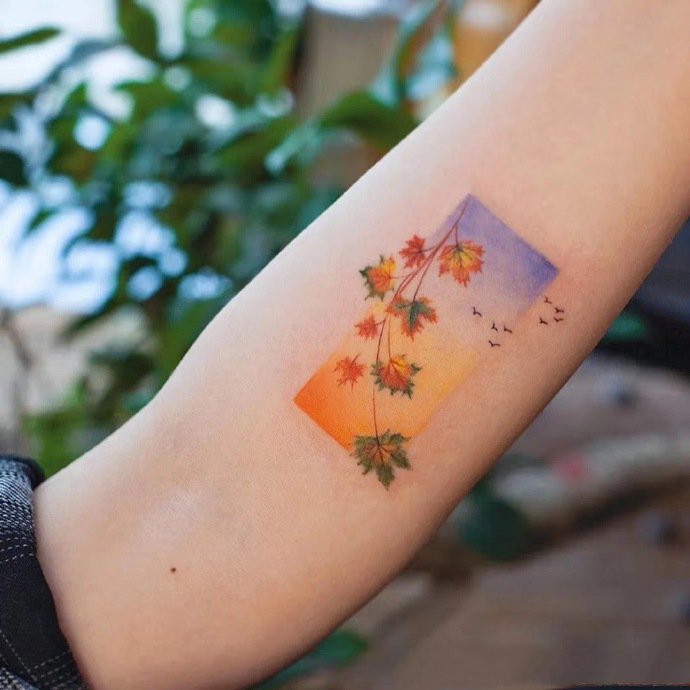 9张满满韵味的中国风纹身图片