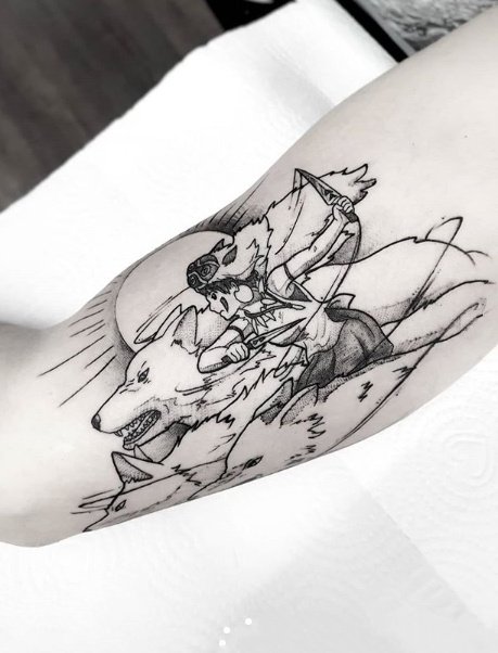 9张动漫纹身图片，总有一张能勾起你的回忆