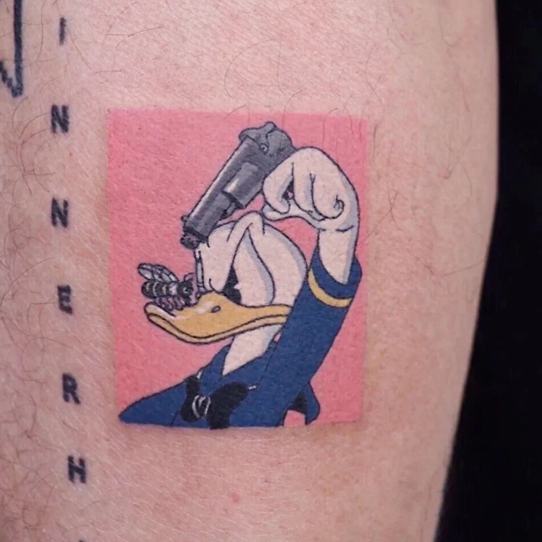 少女心爆棚的9张小清新纹身图片