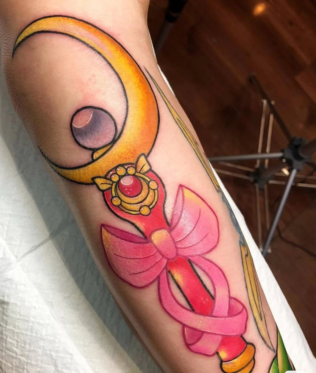 一组卡通newschool纹身图片，超可爱