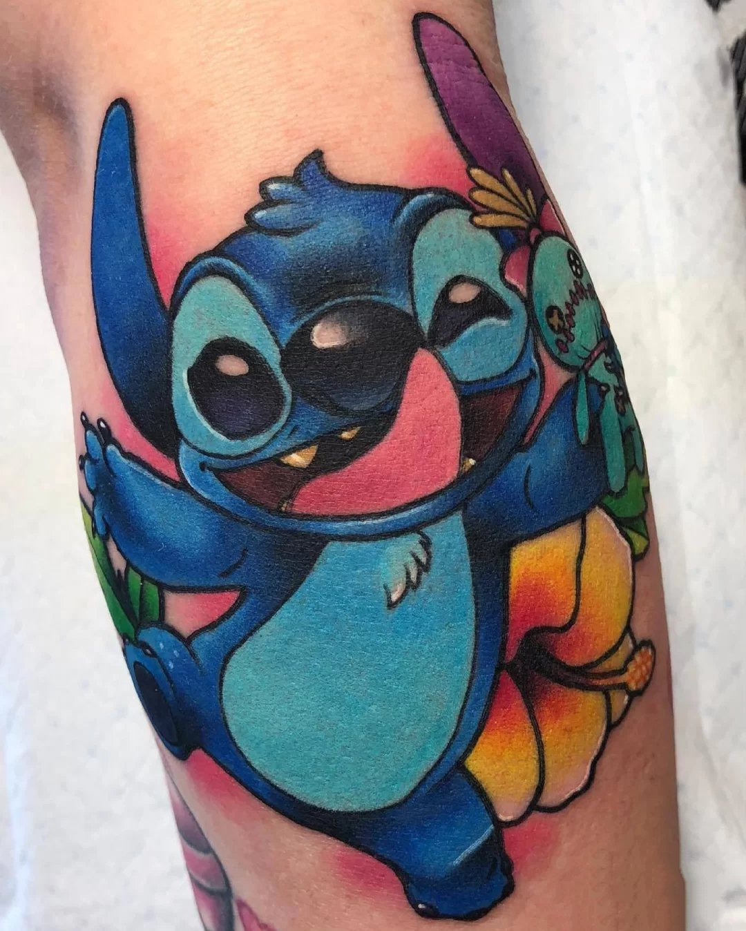 一组卡通newschool纹身图片，超可爱