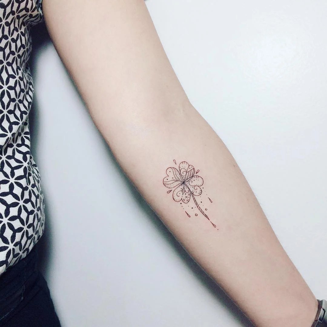 入门人士首选的一组小清新纹身图片