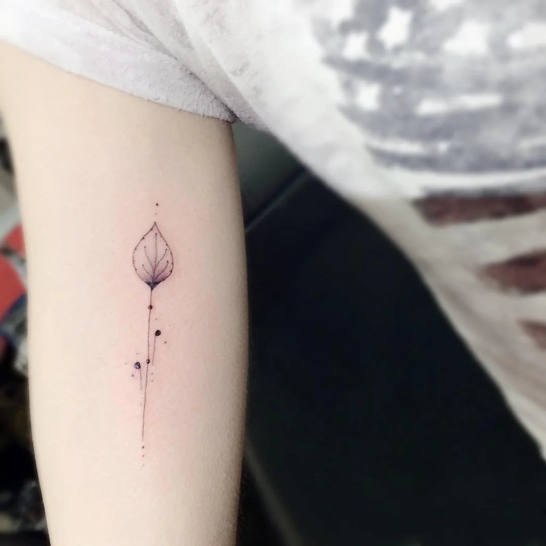 入门人士首选的一组小清新纹身图片