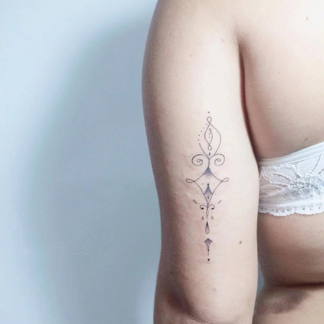 入门人士首选的一组小清新纹身图片