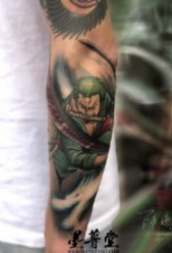 广东广州墨尊堂9款卡通纹身作品