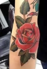 肘部纹身 胳膊肘上的一组创意纹身图案