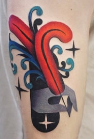 一组创意色彩纹身图案欣赏