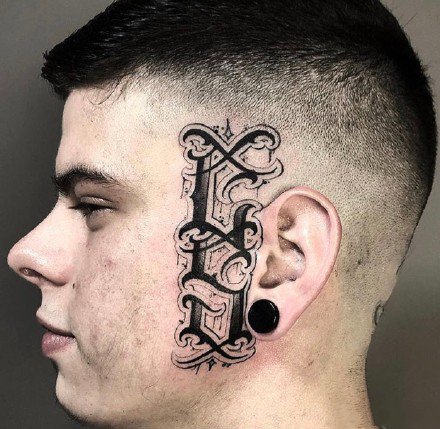 花体字数字纹身 10款创意花体英文和数字纹身图片