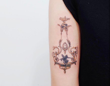 女生纹身 14款韩式唯美小清新创意女生纹身图案